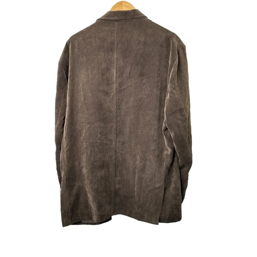 Bruno Men's Brown Corduroy Sports Coat Size XL New